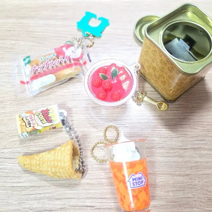 [BUNJANG] Food Gacha 5-Piece Bundle Set / 음식가챠 5개 일괄