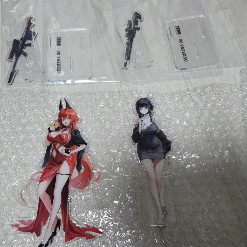 [BUNJANG] Nier: Automata 2B Dessert 39 Red Hood Acrylic Stand Bundle Set / 니케 디저트39 레드후드, D 아크릴 스탠드 일괄판매