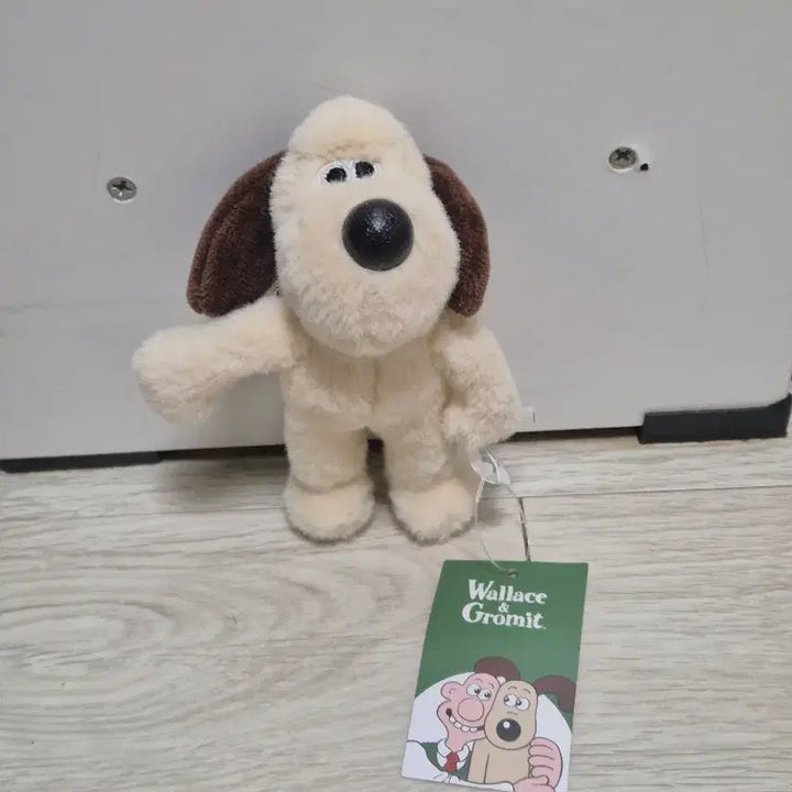[BUNJANG] Wallace &amp; Gromit Dog Plush Keychain / 새상품) 월레스와 그로밋 강아지 인형 키링