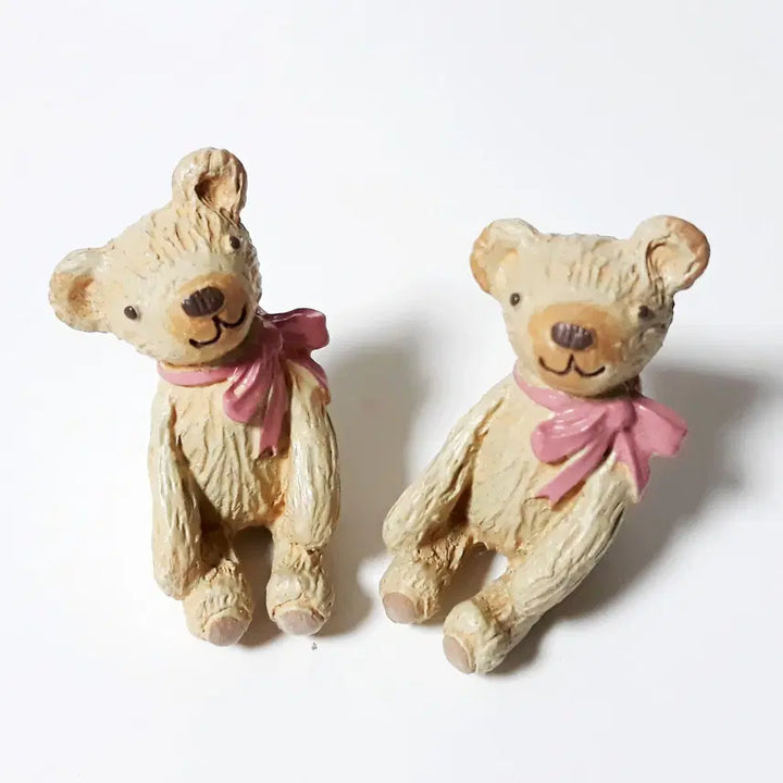 [BUNJANG] Everyday Bear Set Resin Figurine (2 Pieces, Sealed) / 일본 에브리 스위트 베어 2p 세트 일괄