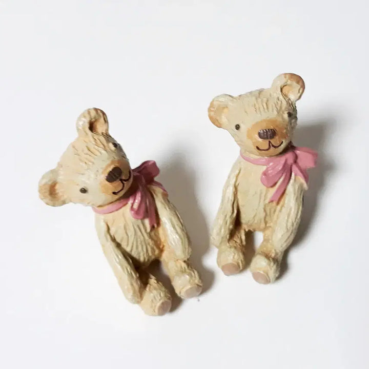 [BUNJANG] Everyday Bear Set Resin Figurine (2 Pieces, Sealed) / 일본 에브리 스위트 베어 2p 세트 일괄