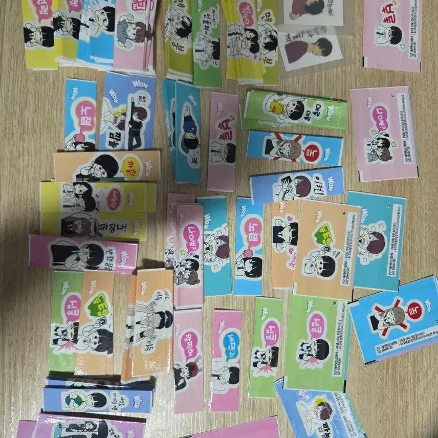 [BUNJANG] Love Revolution Gum Wrapper Set / 연애혁명 껌종이 팝니다