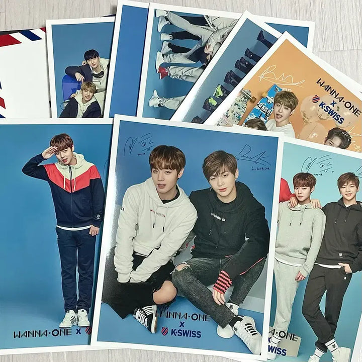 [BUNJANG] Wanna One Park Jihoon K-SWISS Postcard Set / [일괄] 워너원 박지훈 K-SWISS 케이스위스+가나 엽서