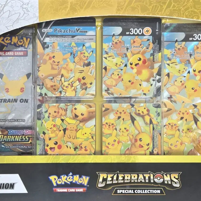 [BUNJANG] Pokemon TCG 25th Anniversary Pikachu V-Union (North American Edition) Sealed Box / (북미판)포켓몬tcg 25주년 피카츄 V-union 미개봉 박스