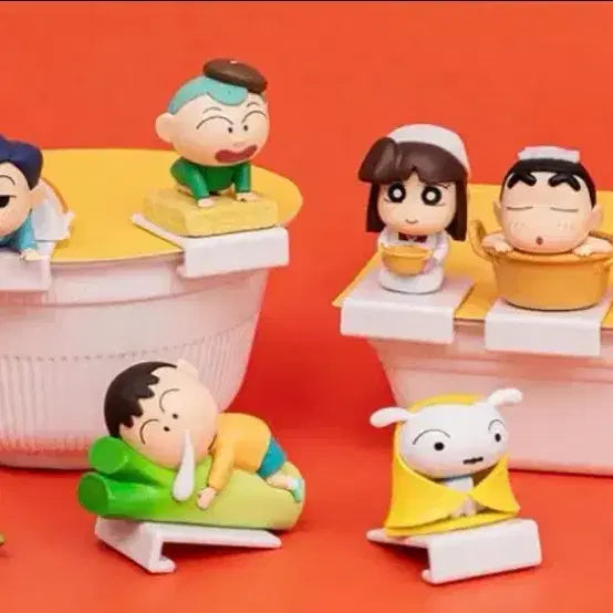[BUNJANG] Crayon Shin-chan Nohara Misae Ramen Stopper Figure / 짱구 라면 스토퍼 맹구