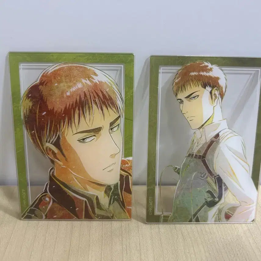[BUNJANG] Attack on Titan Jean Kirstein Acrylic Photocard Bundle / 진격의거인 쟝 키르슈타인 아크릴 포토카드 일괄 진격거 굿즈