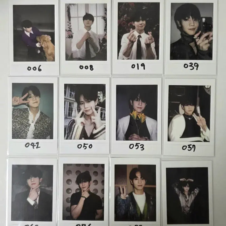 [BUNJANG] YANG YOSEOP Chocolate Box Polaroid Photocard Bundle Set (12 pcs) / 택포)일괄 양요섭 포카 폴라로이드 12장 일괄판매
