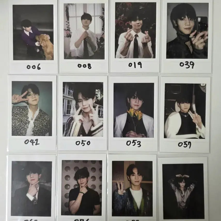 [BUNJANG] YANG YOSEOP Chocolate Box Polaroid Photocard Bundle Set (12 pcs) / 택포)일괄 양요섭 포카 폴라로이드 12장 일괄판매