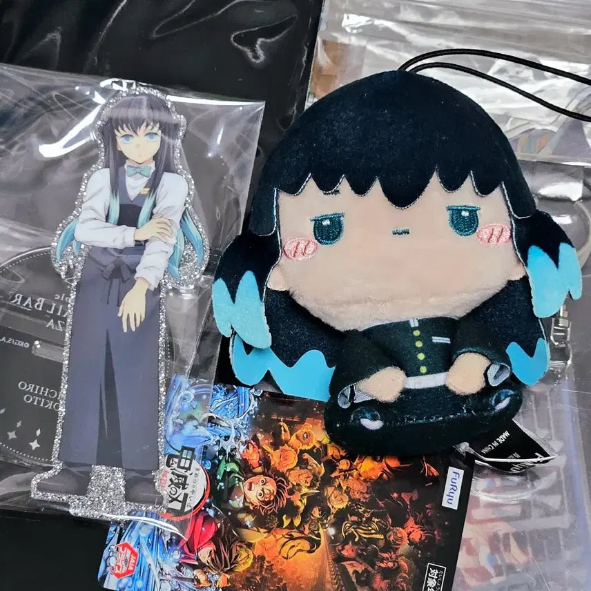 [BUNJANG] Demon Slayer: Kimetsu no Yaiba Muichiro Tokito Mochipico Plush / 귀멸의칼날 무이치로 목테일바 아크릴 모찌피코 누이 내수용