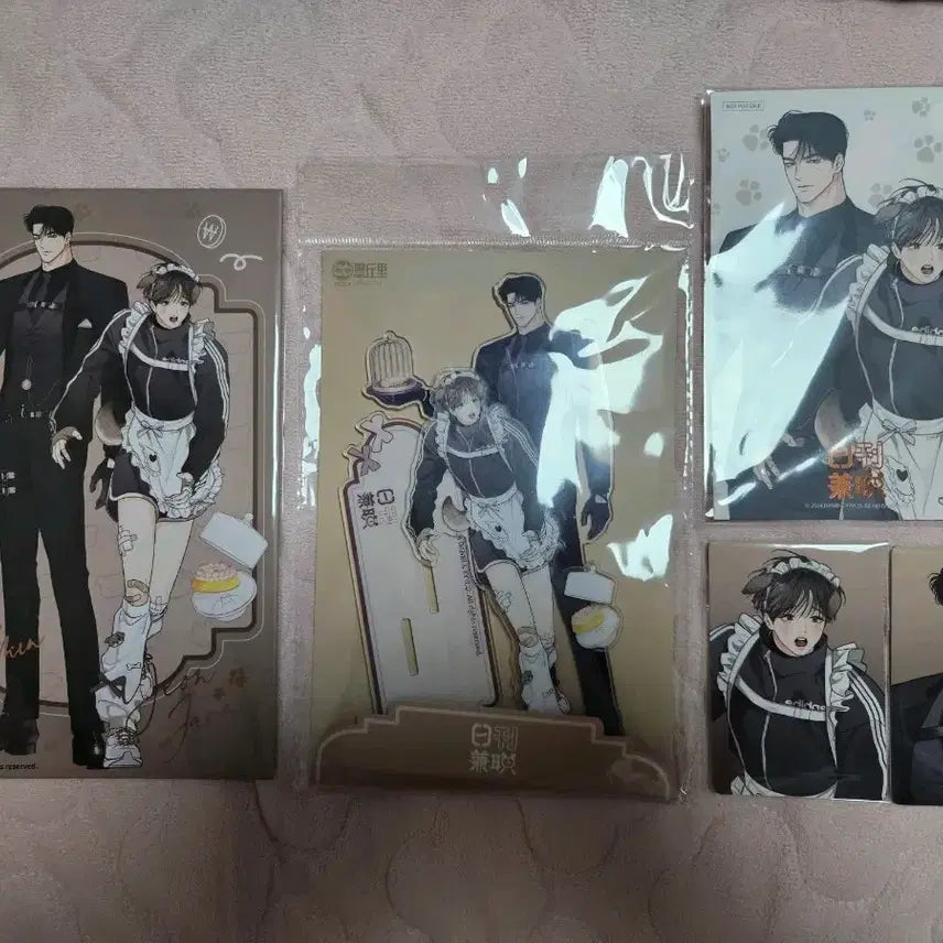[BUNJANG] Ilgan Alba Mercury Color Paper, Acrylic Stand, Photocard, Postcard Set / 일간알바 머큐리 색지 아크릴 스탠드 포카 엽서 세트