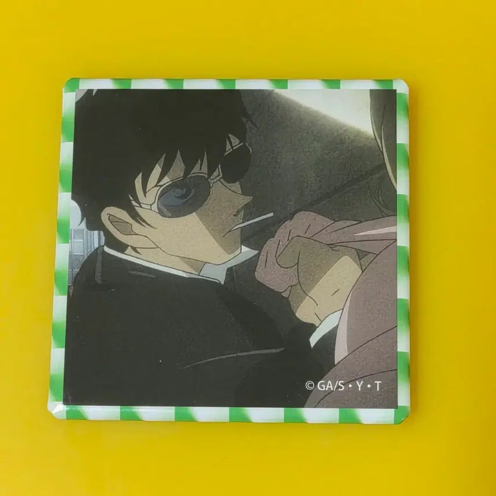 [BUNJANG] Jinpei Matsuda Square Badge / 마츠다진페이 사각뱃지(일본 구매, 희귀매물)