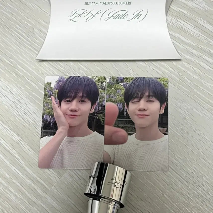 [BUNJANG] Yang Yoseob Solo Concert Admission Photocard Admission Kit / 양요섭 솔로콘서트 입장포카 입장키트