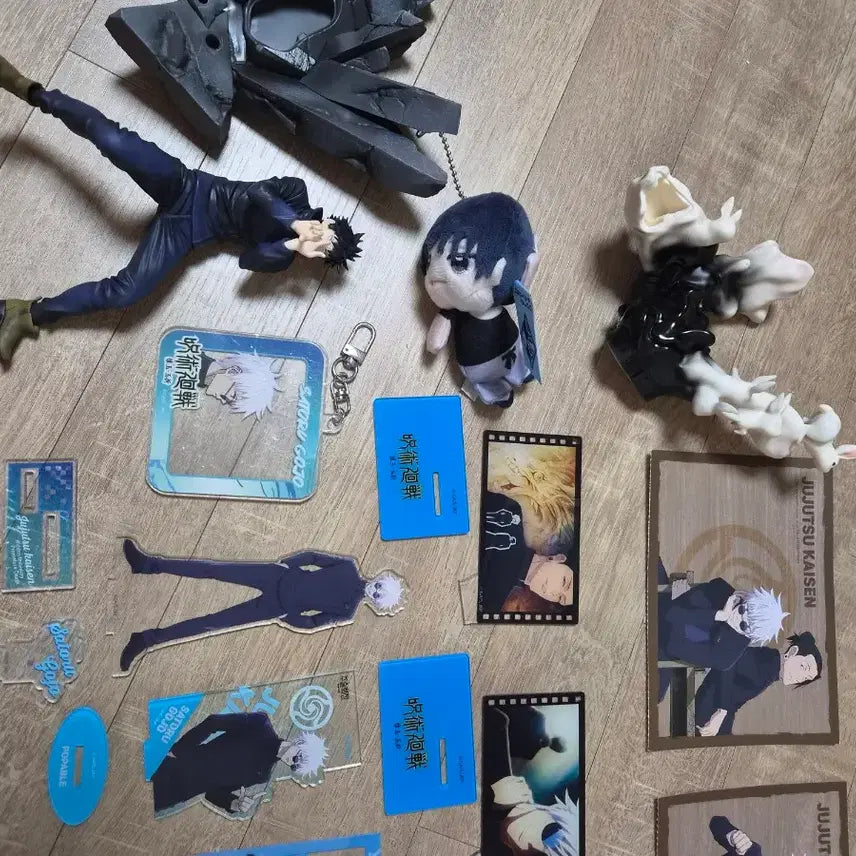 [BUNJANG] Jujutsu Kaisen Figure &amp; Acrylic Bundle Set / 일괄) 주술회전 피규어, 아크릴 세트