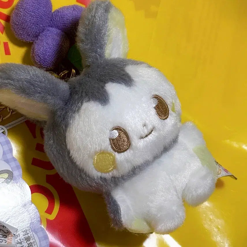 [BUNJANG] Pokemon Peace Emolga Plush Keychain / 새상품) 포케피스 포켓몬 피스 에몽가 인형 키링