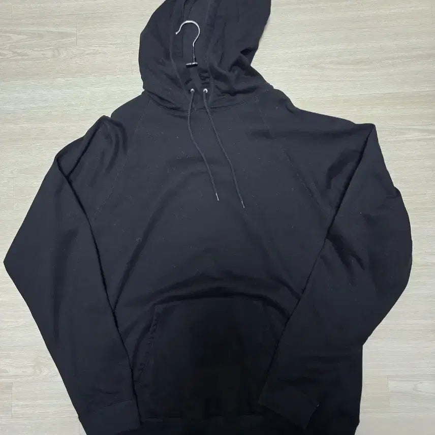 [BUNJANG] Nanamica Hooded Sweatshirt Black XL / 나나미카 후드 블랙 nanamica- XL