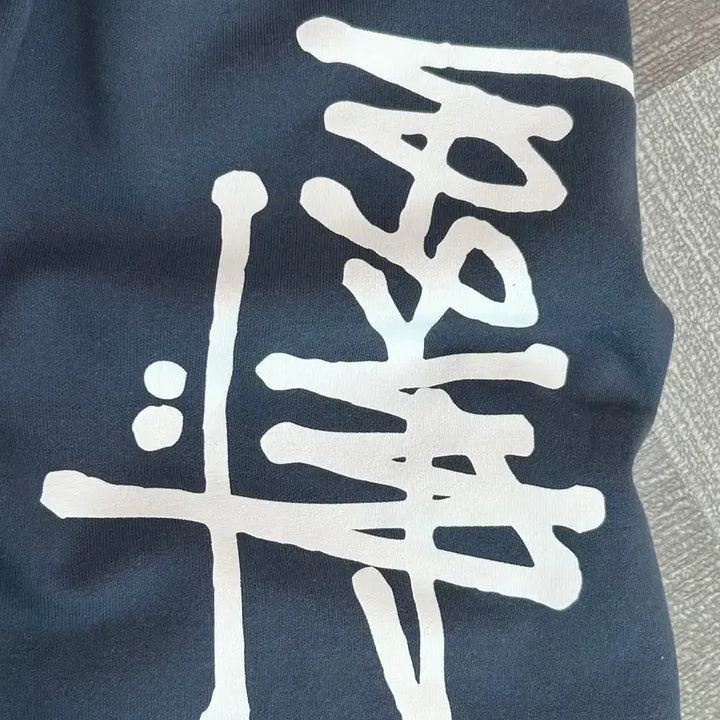 [BUNJANG] Stussy Basic Stussy Zip-Up Hoodie Navy / 스투시 베이직 스투시 후드 집업 네이비 (일반게쟈 15)