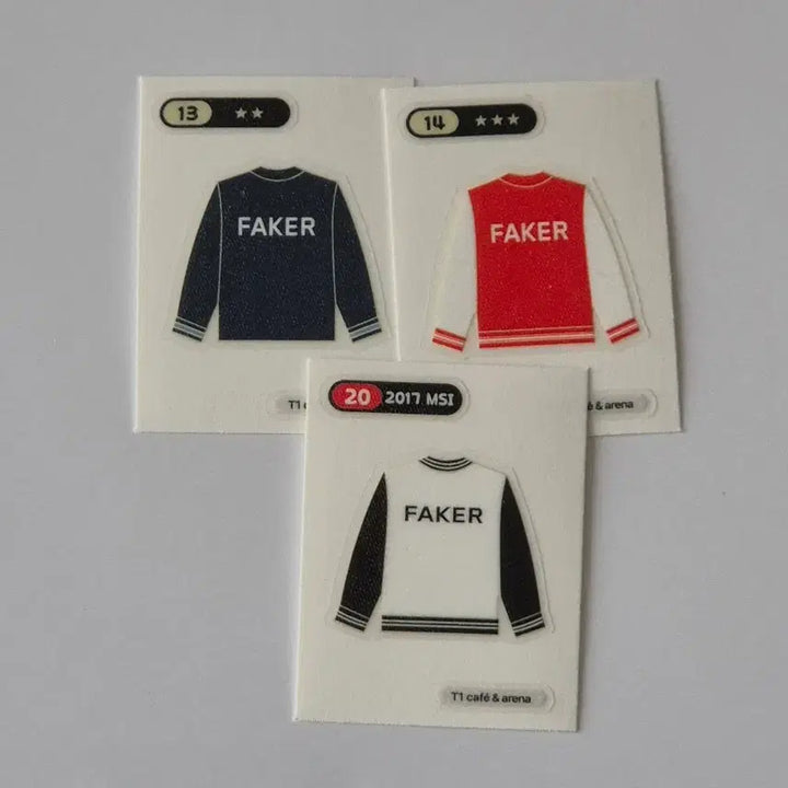 [BUNJANG] T1 Faker Random Seal Sticker / T1 티원 페이커 faker 랜덤씰 띠부씰 판매