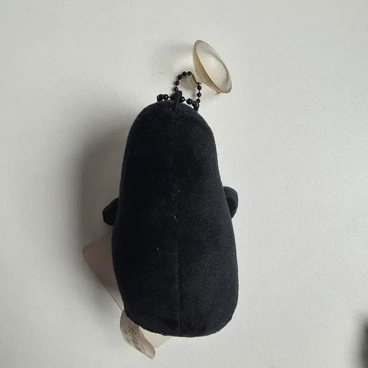 [BUNJANG] Spirited Away No-Face Plush Keychain (Vintage) / 고전 센과 치히로의 행방불명 가오나시 인형 키링