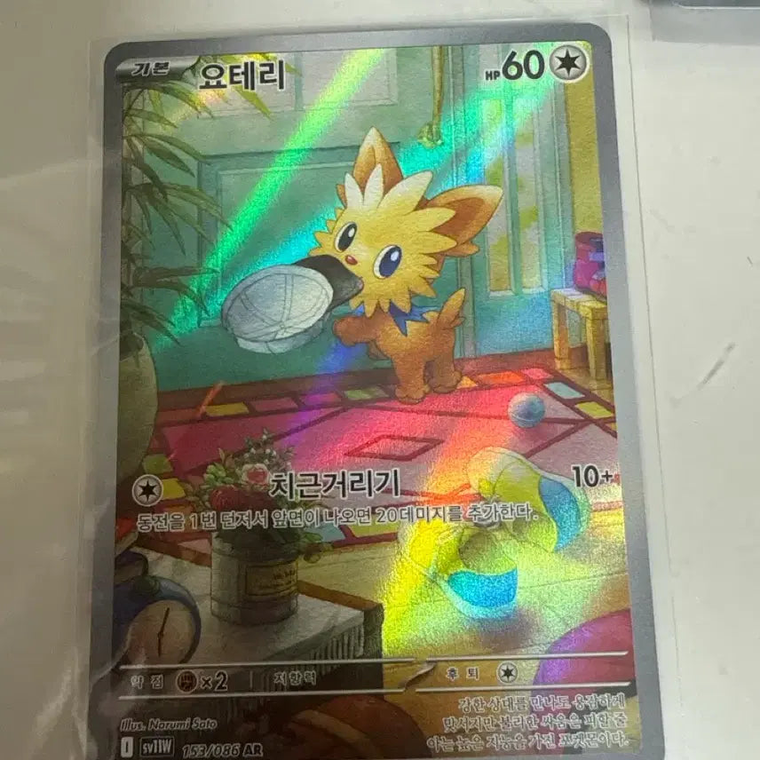 [BUNJANG] Yoterri AR Rare Card / 요테리 AR