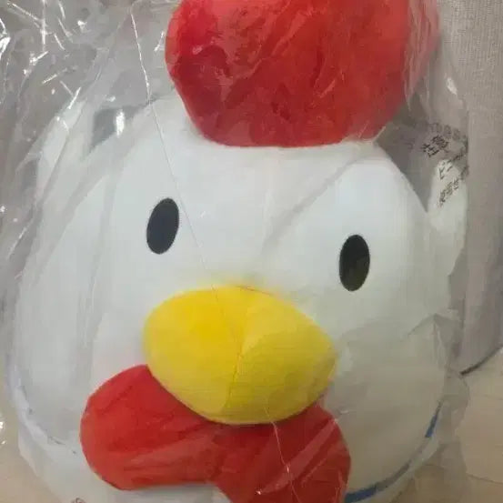 [BUNJANG] Lawson 50th Anniversary Karaage-kun Chicken Plush 40cm / 로손50주년 가라아게쿤 닭인형 40cm(판매)