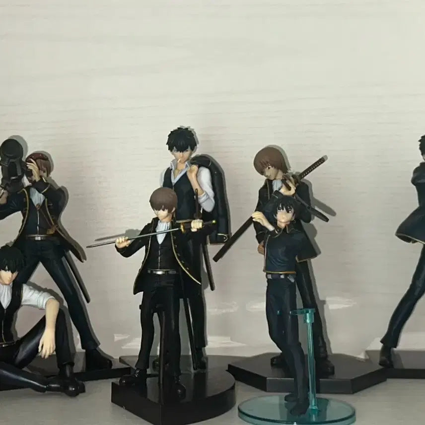 [BUNJANG] Gintama Shinsengumi Figure Set (7 Types) / <오늘만17.0>은혼 진선조 피규어 세트 7종