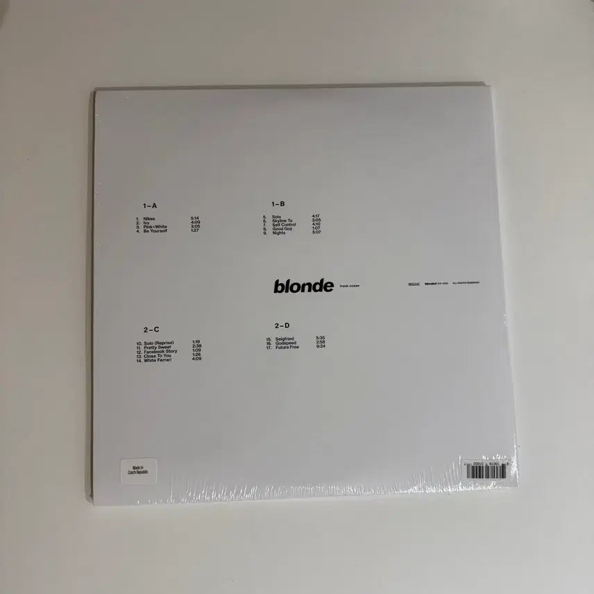 [BUNJANG] BLONDE LP / BLONDE LP