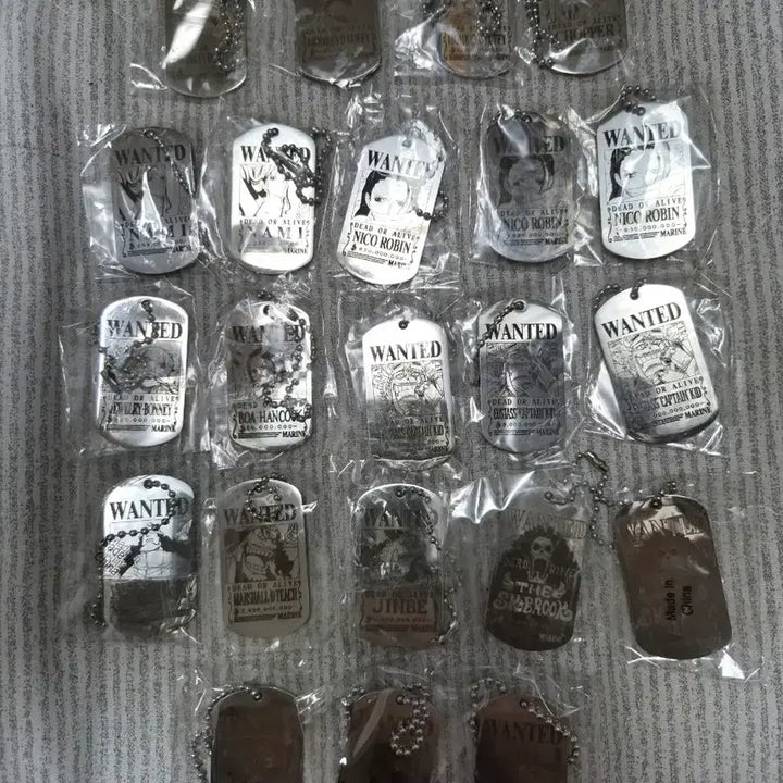 [BUNJANG] One Piece Metal Keyring / 원피스 메탈 키링