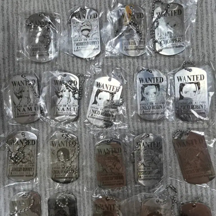 [BUNJANG] One Piece Metal Keyring / 원피스 메탈 키링