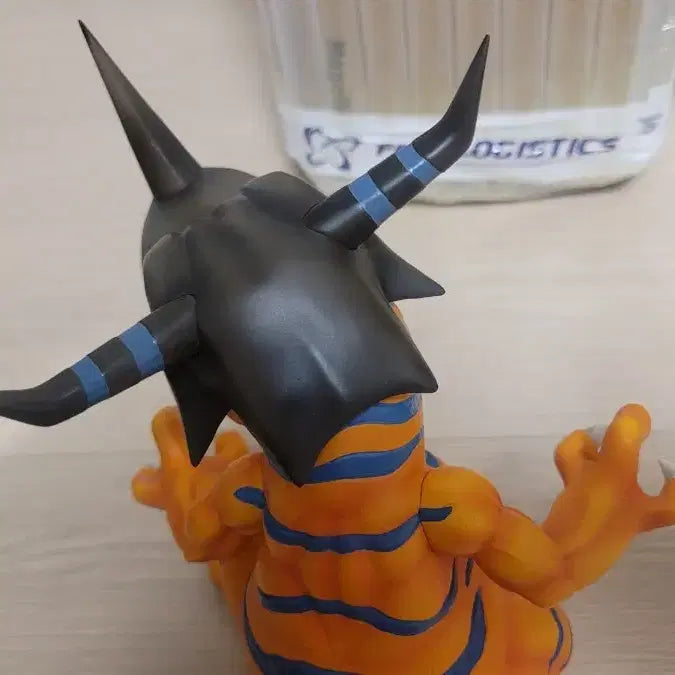 [BUNJANG] Miman Digimon Greymon &amp; Agumon Resin Statue / 디지몬 레진 miman 그레이몬 아구몬
