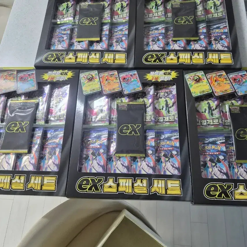 [BUNJANG] Pokemon Card EX Special Set Bundle / 포켓몬 카드 EX 스페셜 세트 5개 일괄