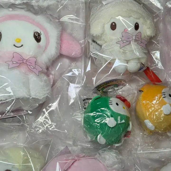 [BUNJANG] Sanrio Hello Kitty My Melody Plush Bundle / 산리오 헬로키티 마이멜로디 마스코트 누이 일괄판매