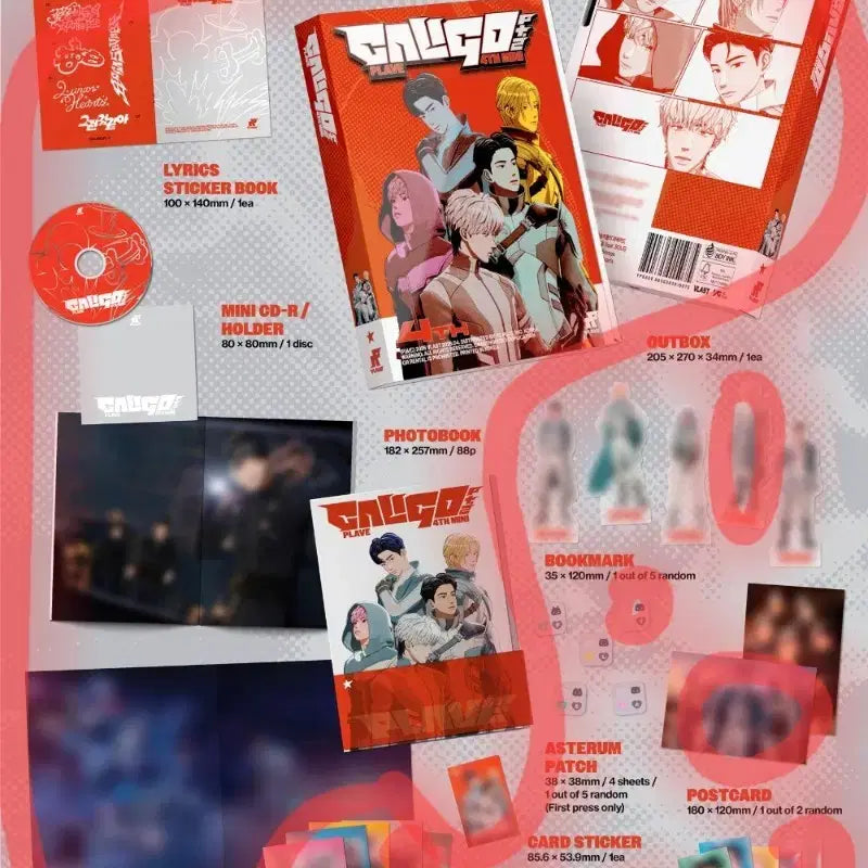 [BUNJANG] PLAVE KALLIGRAPHY PART 2 Photobook Album Eunho Set / 플레이브 칼리고파트투 포토북앨범 은호세트