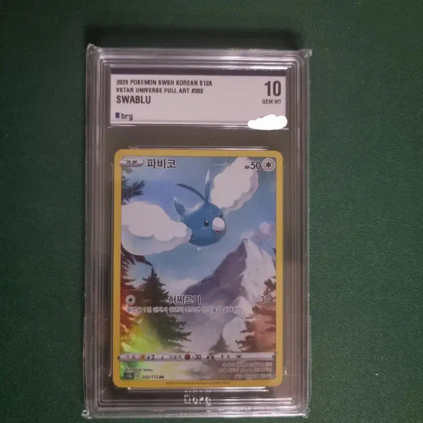 [BUNJANG] Pokemon Card Pavikco AR BRG 10 / 포켓몬카드 파비코 ar brg 10