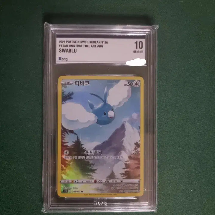 [BUNJANG] Pokemon Card Pavikco AR BRG 10 / 포켓몬카드 파비코 ar brg 10