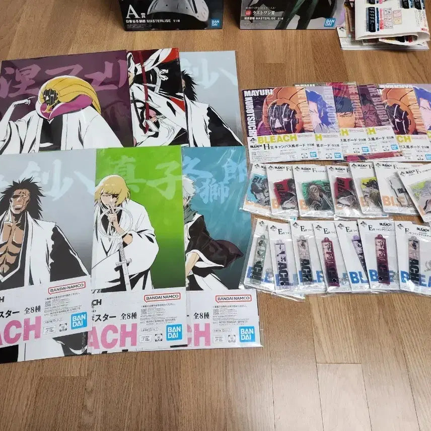 [BUNJANG] Bleach: Sterling Souls Ichiban Kuji D Prize Cup &amp; Other Prizes Bundle Set (Sealed) / 미개봉)블리치 스터링소울즈 제일복권 d상 컵+ 하위상 일괄