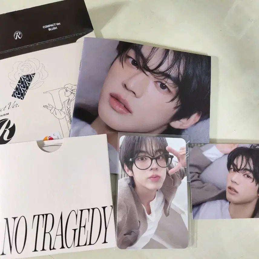 [BUNJANG] TWS Dohyun NO TRAGEDY Compact Blush Version Full Set Photocard / 풀세트) 투어스 도훈 NO TRAGEDY 컴팩트 blush ver