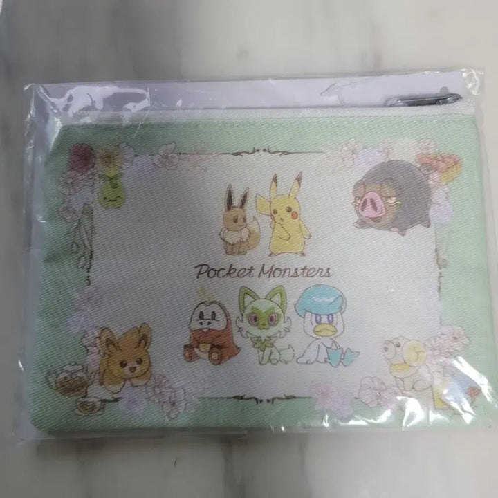 [BUNJANG] Pokemon Pokepi Goods Pouch, Keyring, Sticker Set / 포켓몬 포켓피스 G상 파우치, I상 키링 ,스티커 굿즈 세트