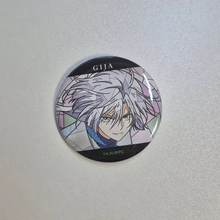 [BUNJANG] Dawn of the Yeonhwa Trading Aure Glass Can Badge Kija / 새벽의 연화 트레이딩 Aure Glass 캔뱃지 키쟈