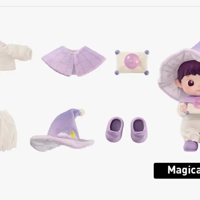 [BUNJANG] Hachipupu Magical Seer Figure / 하치푸푸 마법사 피규어 박스밑개봉