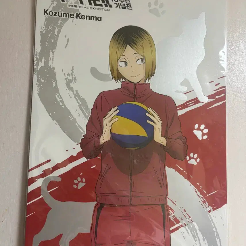 [BUNJANG] Haikyuu!! 10th Anniversary Exhibition Kozume Kenma Embossed Poster (Sealed) / 하이큐 10주년 기념전 코즈메 켄마 음각 포스터 미개봉