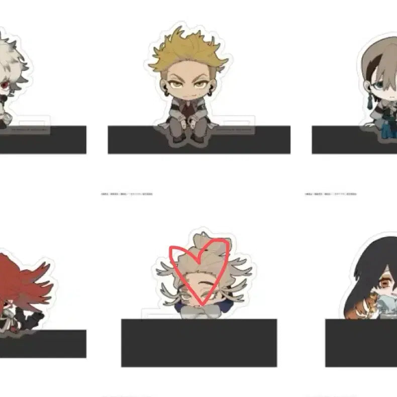 [BUNJANG] Vchigokutya Kadochara Acrylic Stand / 공구) 가치아쿠타 카도캬라 아크릴스탠드