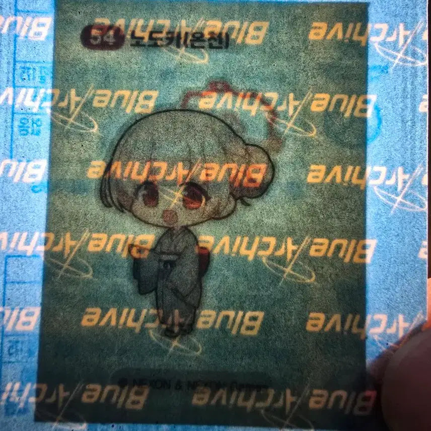 [BUNJANG] Blue Archive Sticker Set (17 pcs) / 블루아카이브 띠부씰 17개
