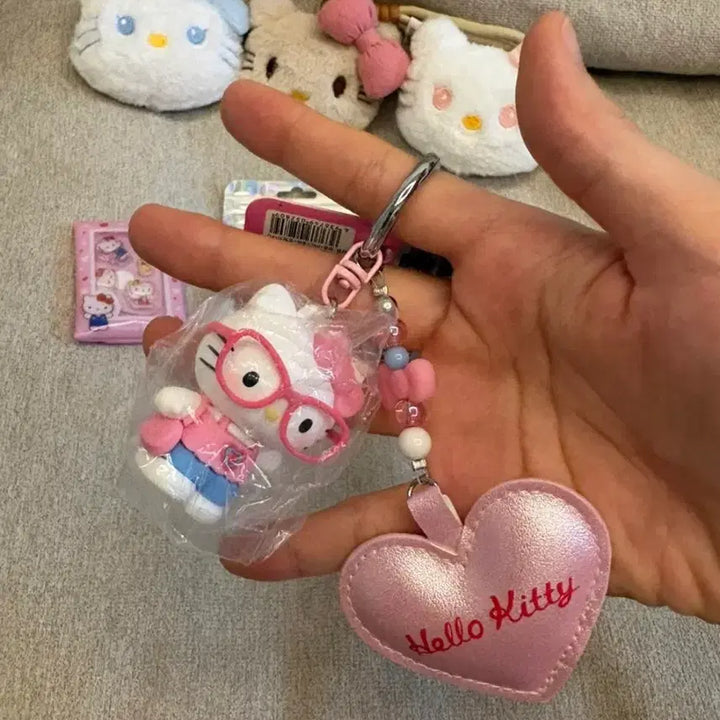 [BUNJANG] Hello Kitty 6종 Bundle Set Keychains &amp; Accessories / 새상품)헬로우 키티 6종 일괄판매합니다! 인형키링, 동전지갑 키링, 스티