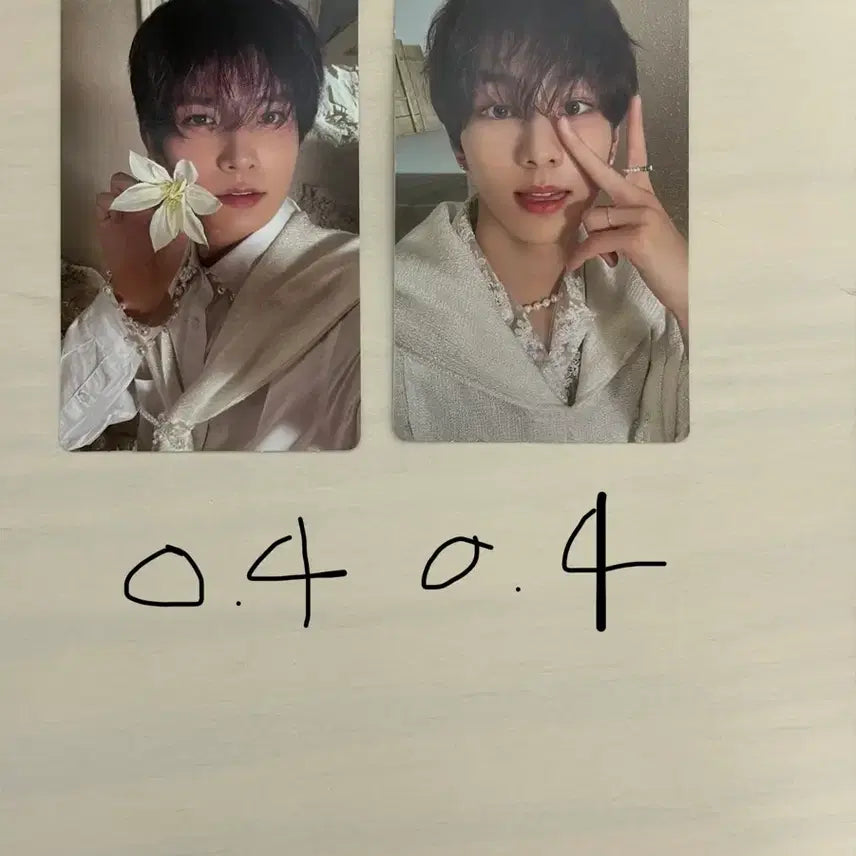 [BUNJANG] Heeseung &amp; Jungwon Photocard Set / 정원, 희승 포카 4000원