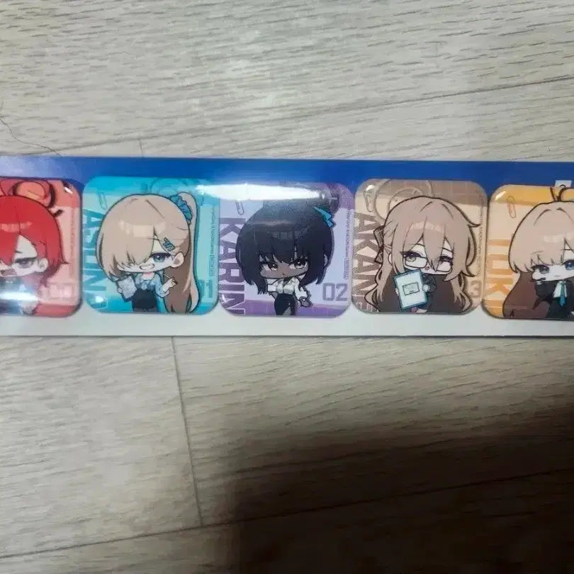 [BUNJANG] Blue Archive Animate Collaboration C&amp;C Mini Badge Set / 블루아카이브 애니메이트 콜라보 c&amp;c 미니뱃지 세트