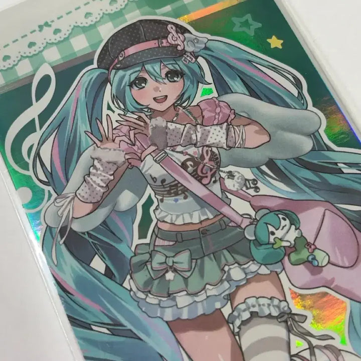 [BUNJANG] Hatsune Miku Yeongdeungpo Meet &amp; Greet Popup Ticket Hologram Card / 하츠네 미쿠 영등포 밋앤그릿 팝업 티켓 홀로그램 카드