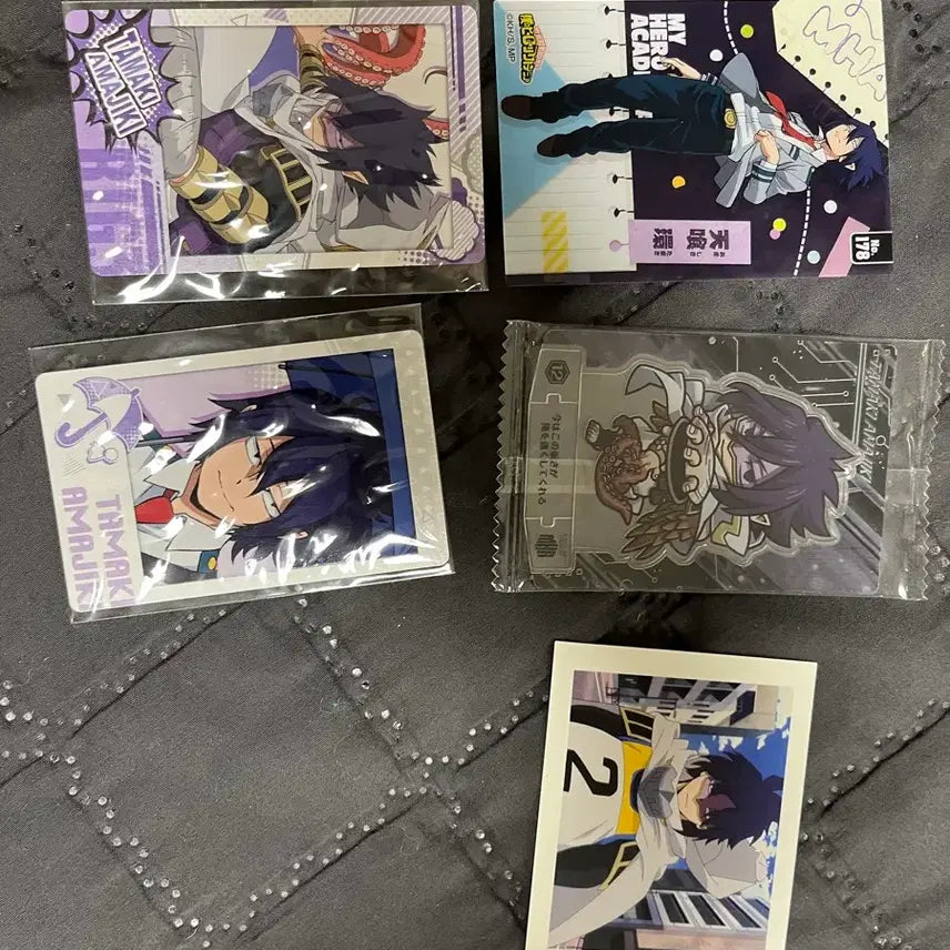 [BUNJANG] My Hero Academia Tamaki Amajiki Card Goods Set / (장당 800원) 나의 히어로 아카데미아 타마키 아마지키 카드굿즈 세트