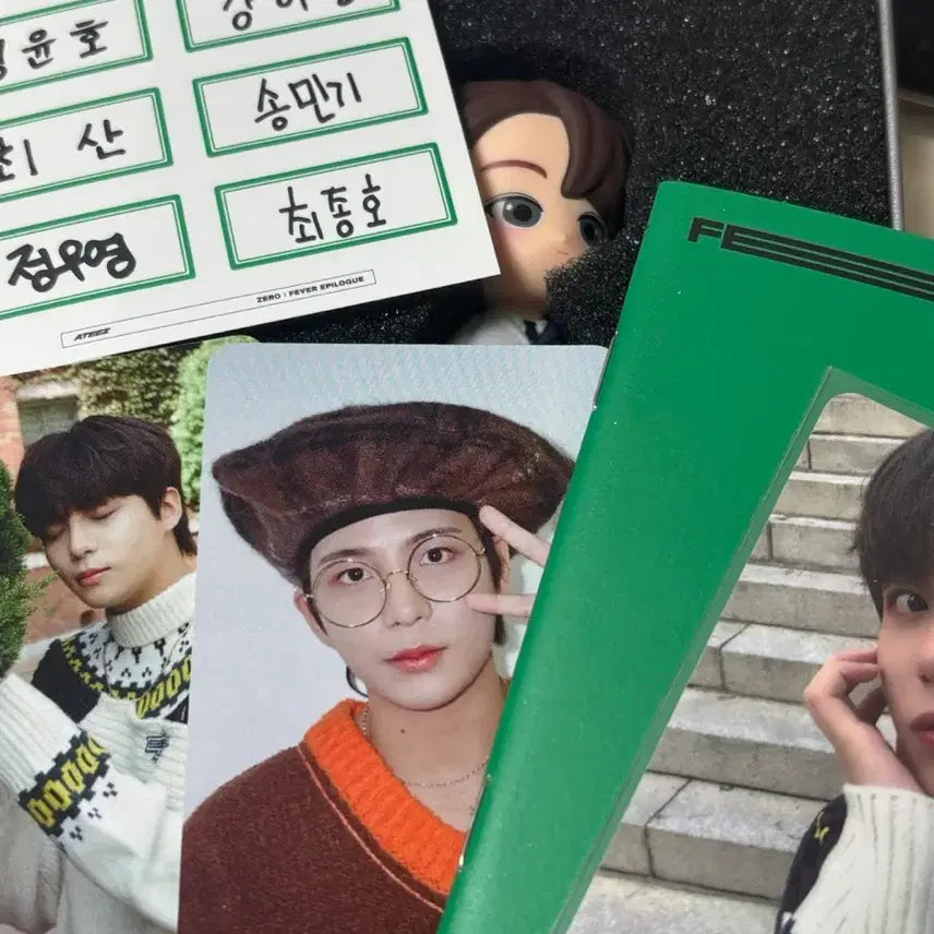[BUNJANG] ATEEZ Fever ZERO Jongho Seonghwa Figure Bundle Set / 에이티즈 피버 ZERO 종호 성화 피규어 일괄 양도