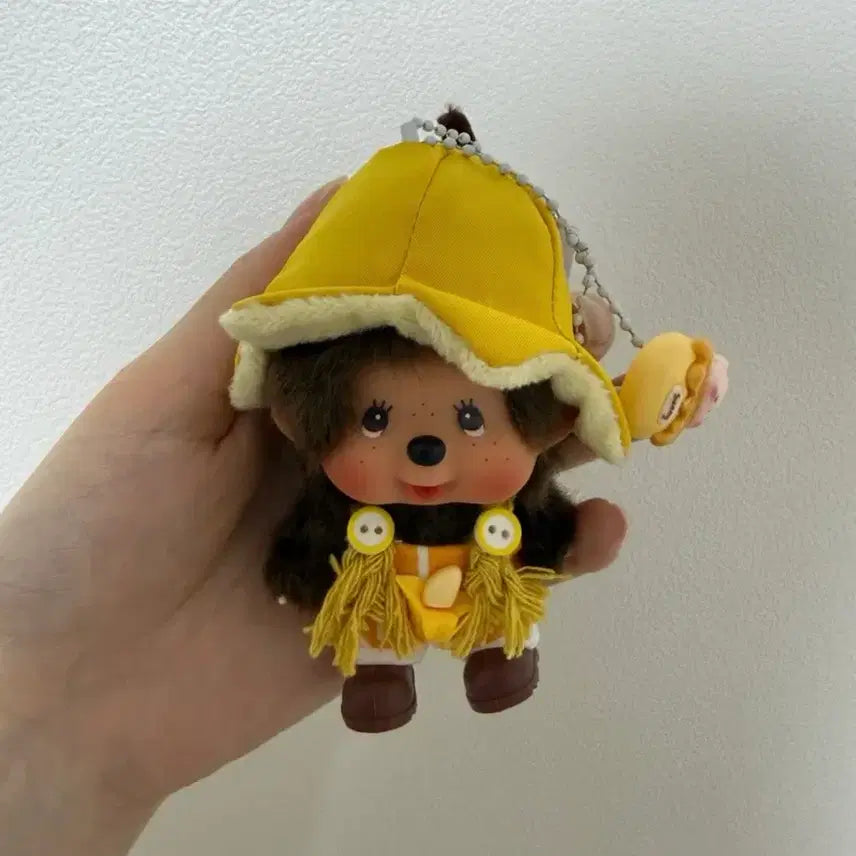 [BUNJANG] Monchhichi Banana Hat Plush / 바나나 몬치치