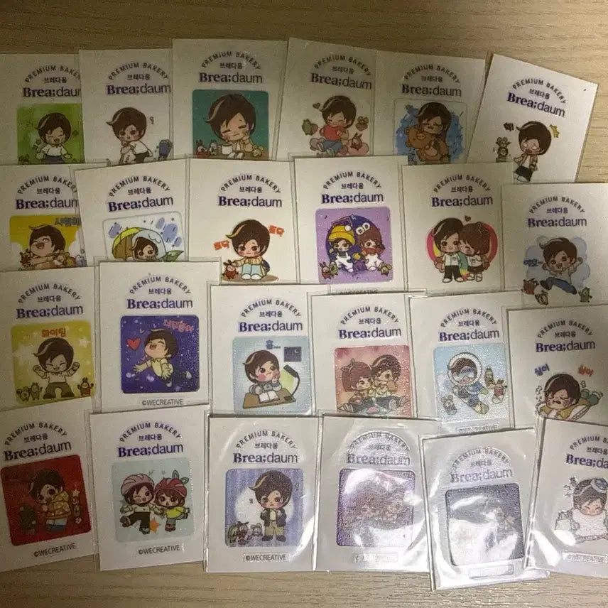 [BUNJANG] Twenty-Five Twenty-One Sticker Set (24 Types) / 스물다섯 스물하나 띠부씰 24종 전종 일괄 판매